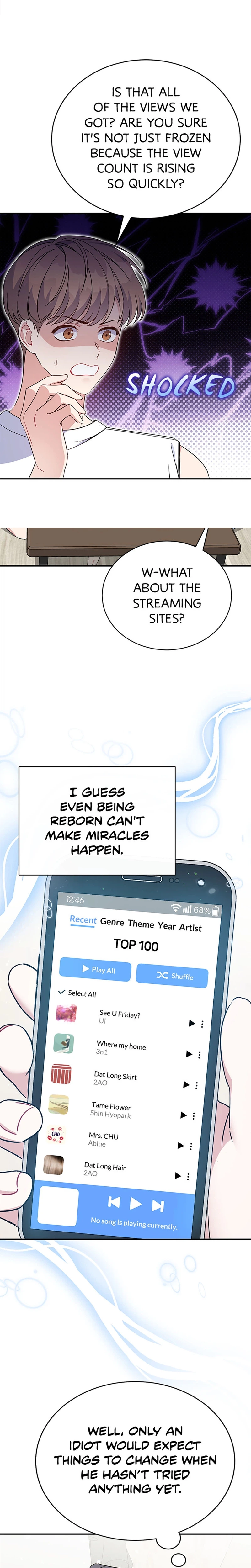 A Blank Slate Regression for the Origin Lost Idol Chapter 3 - Page 12
