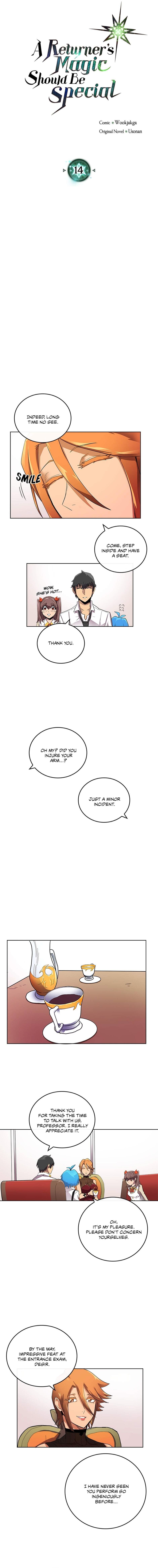 A Returner's Magic Should Be Special Chapter 14 - Page 4