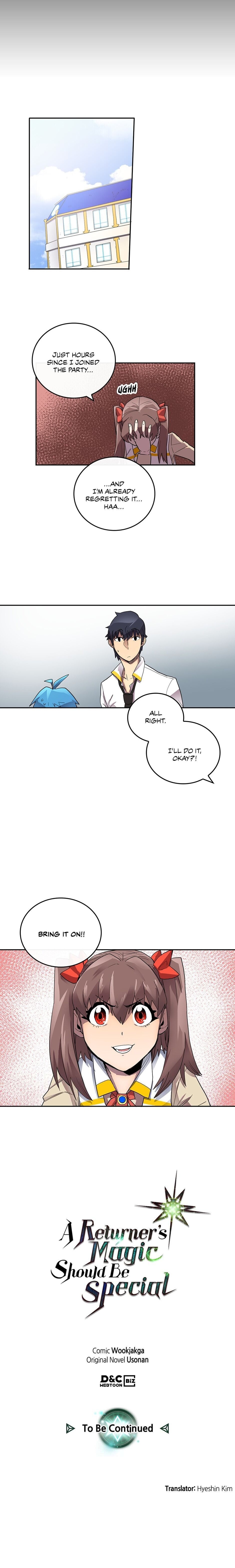 A Returner's Magic Should Be Special Chapter 15 - Page 9