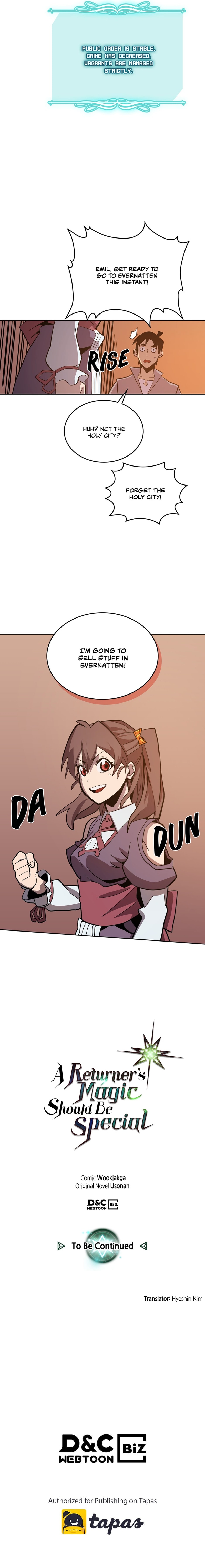 A Returner's Magic Should Be Special Chapter 62 - Page 16