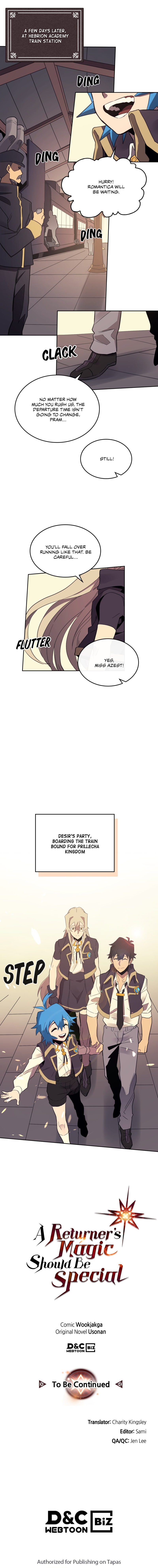 A Returner's Magic Should Be Special Chapter 73 - Page 21