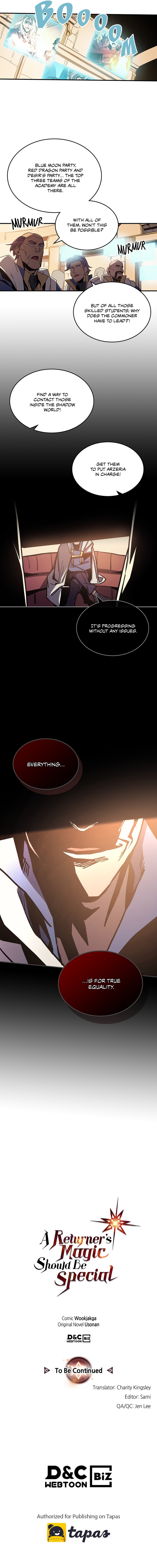 A Returner's Magic Should Be Special Chapter 112 - Page 21