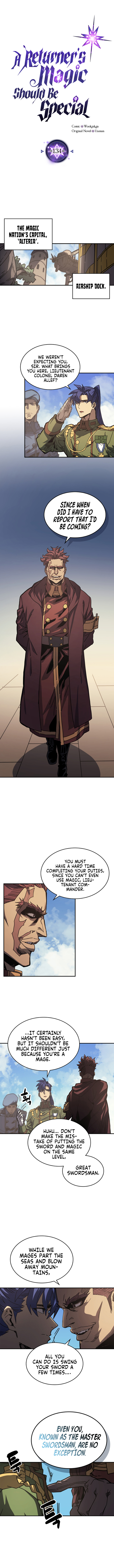 A Returner's Magic Should Be Special Chapter 134 - Page 4