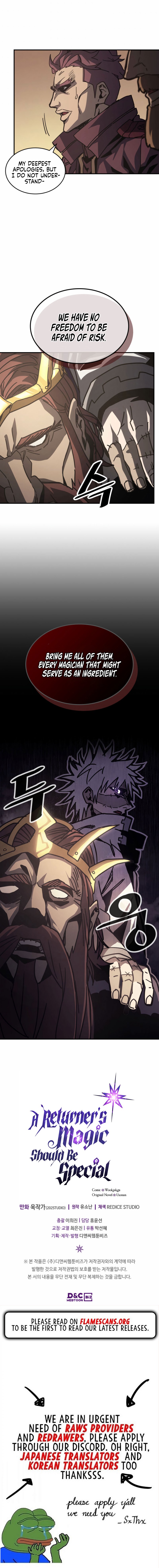 A Returner's Magic Should Be Special Chapter 137 - Page 22