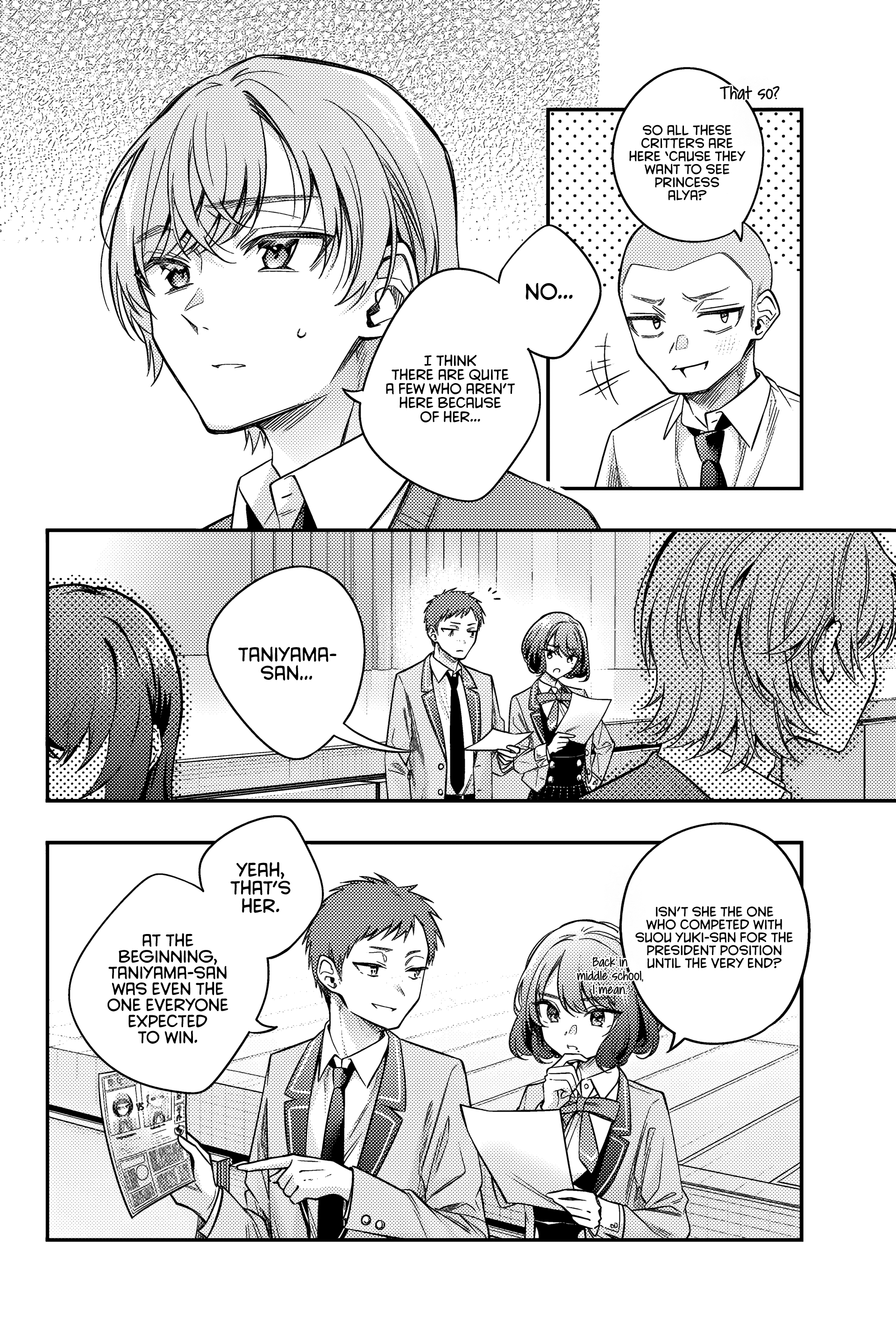 Alya Sometimes Hides Her Feelings in Russian Chapter 58 - Page 3
