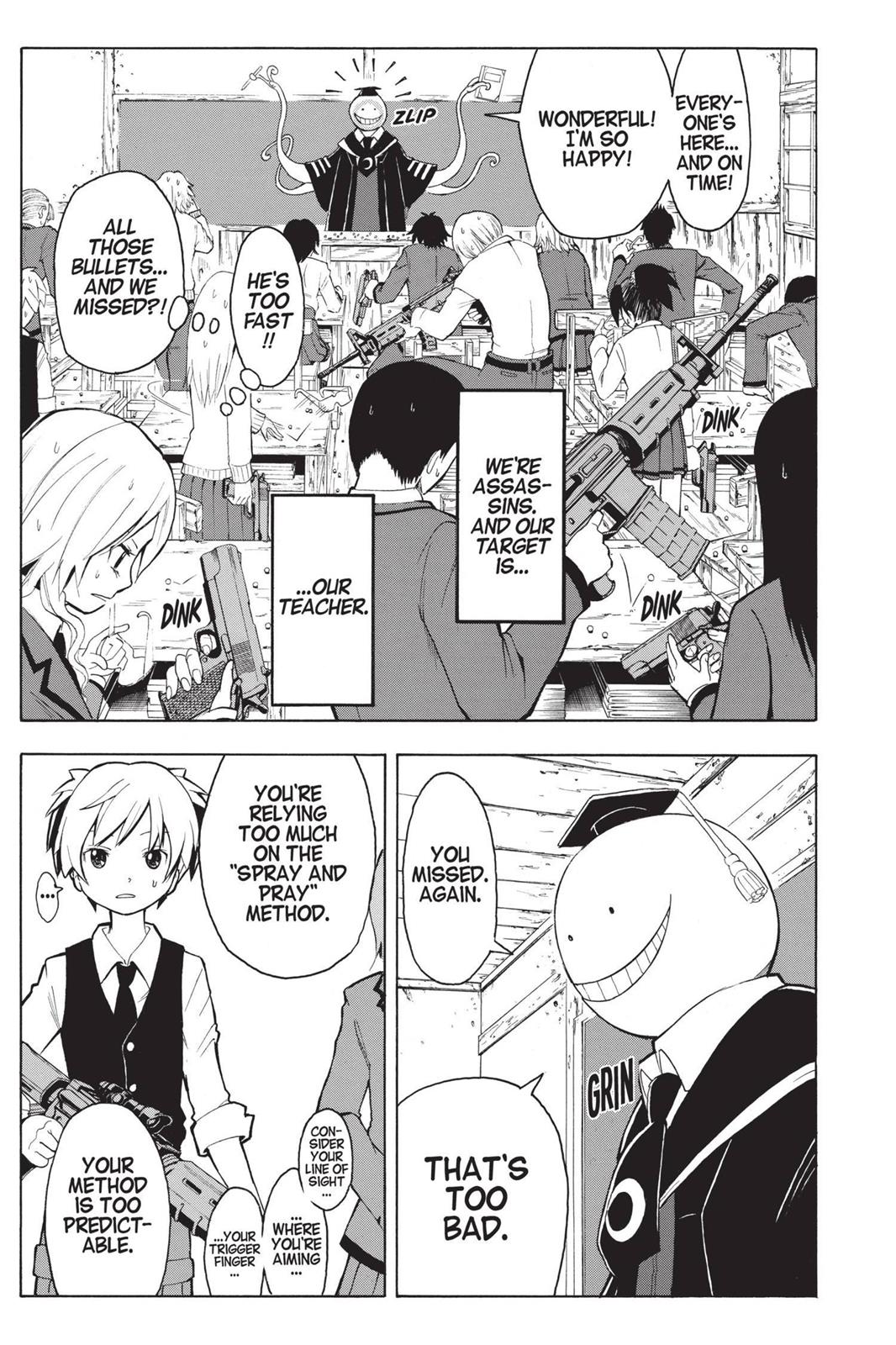 Assassination Classroom Chapter 1 - Page 12