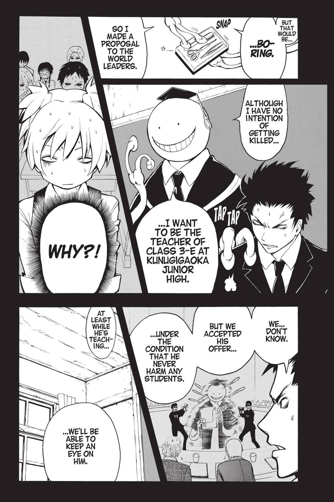 Assassination Classroom Chapter 1 - Page 21