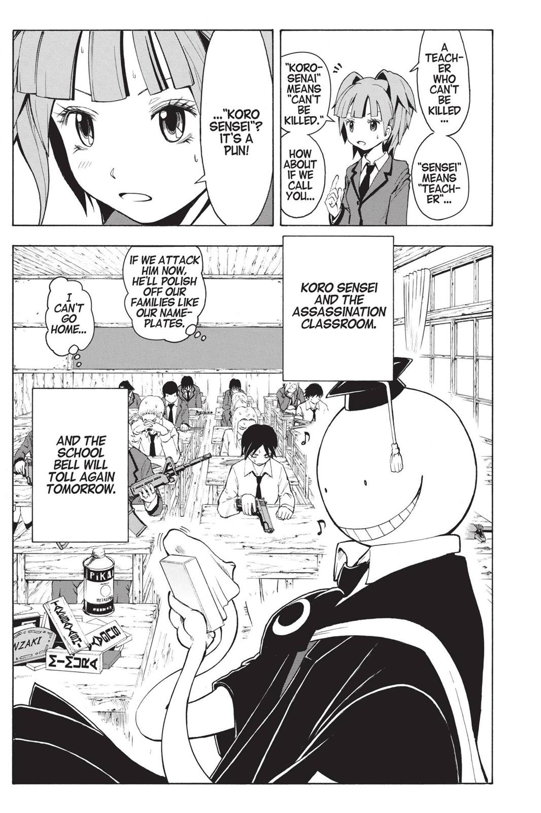 Assassination Classroom Chapter 1 - Page 56