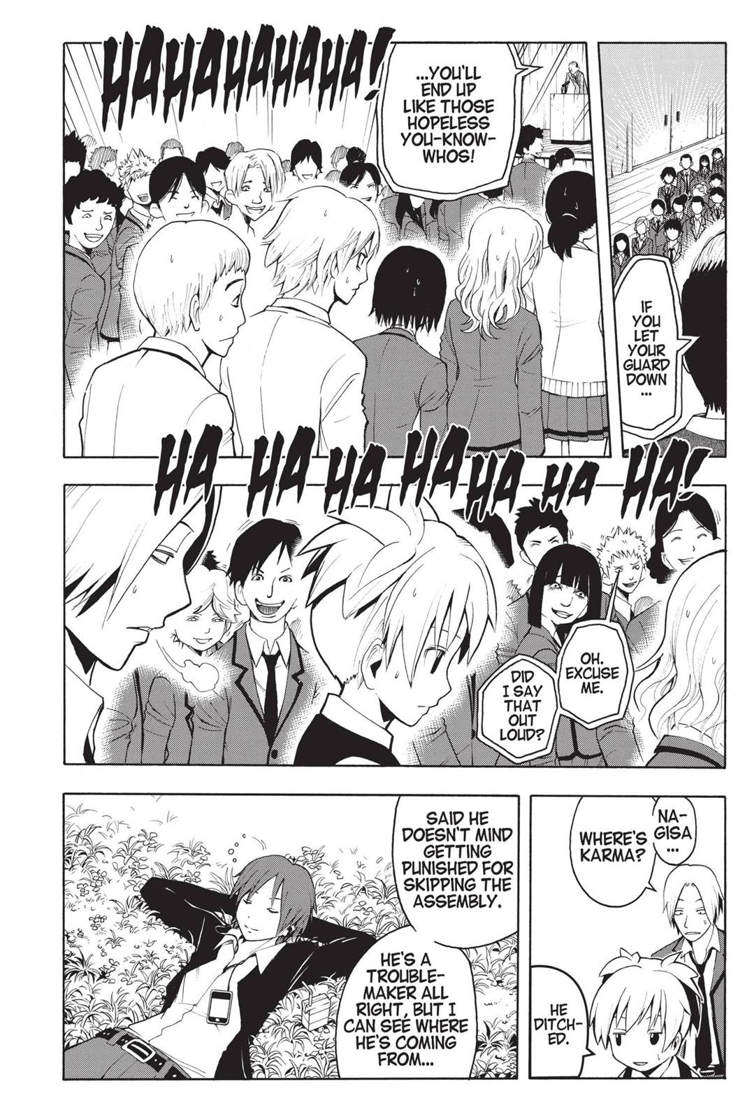 Assassination Classroom Chapter 11 - Page 4