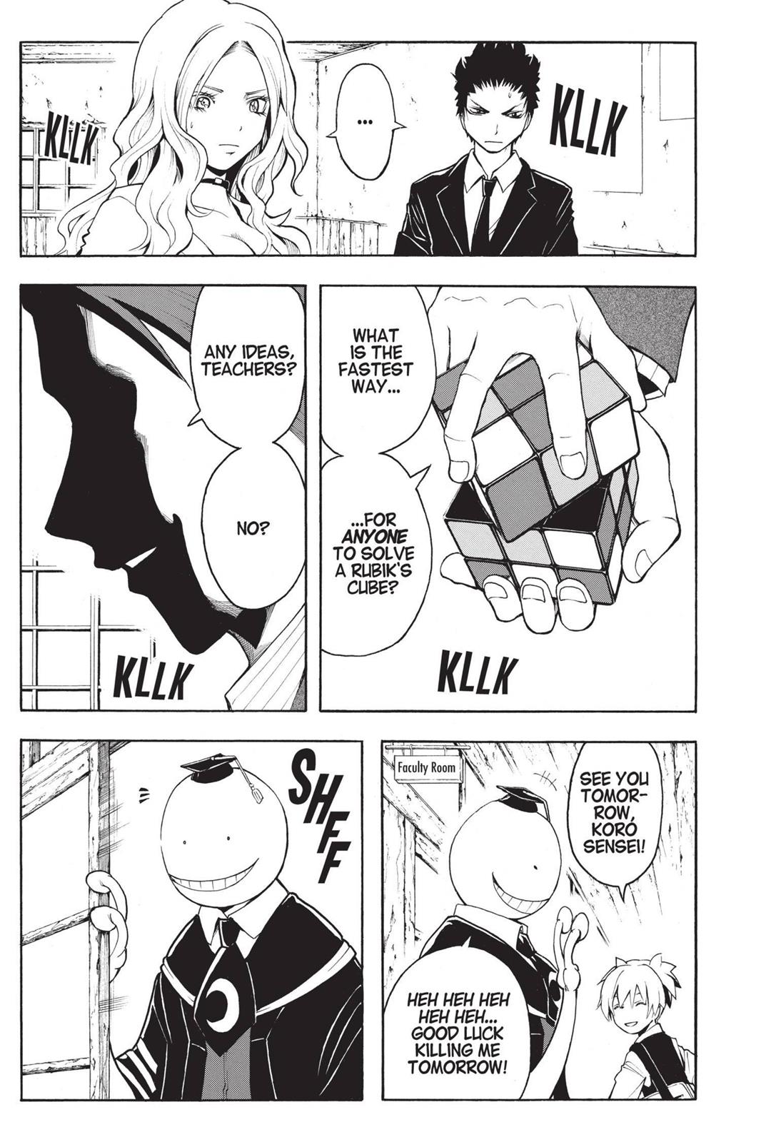 Assassination Classroom Chapter 12 - Page 7