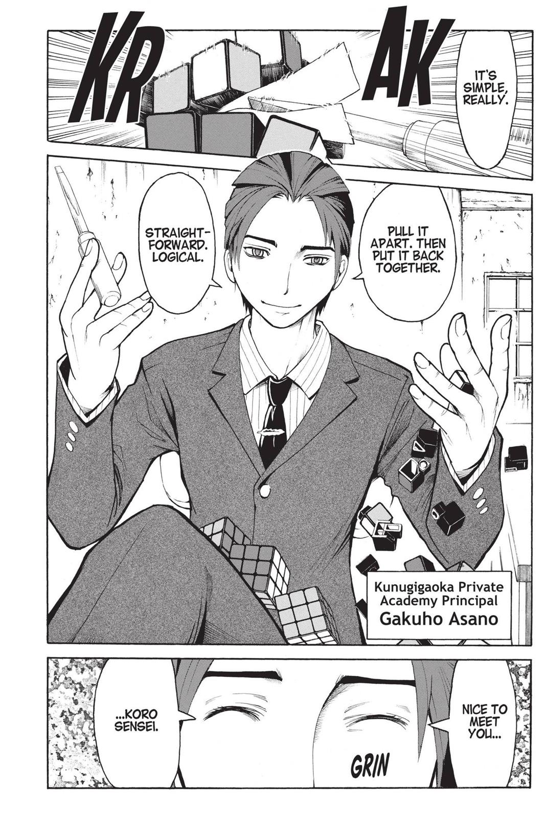Assassination Classroom Chapter 12 - Page 8