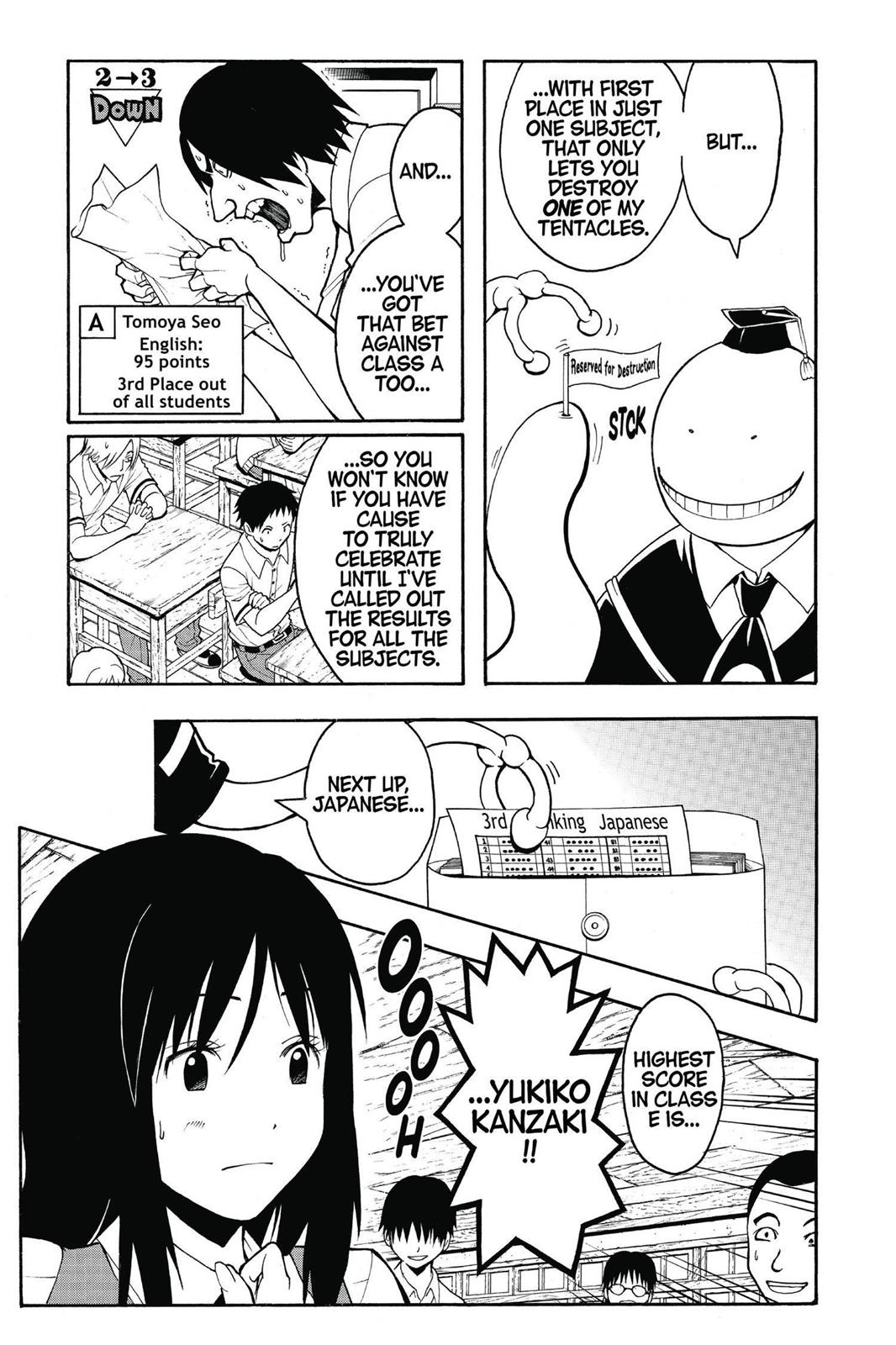 Assassination Classroom Chapter 54 - Page 3