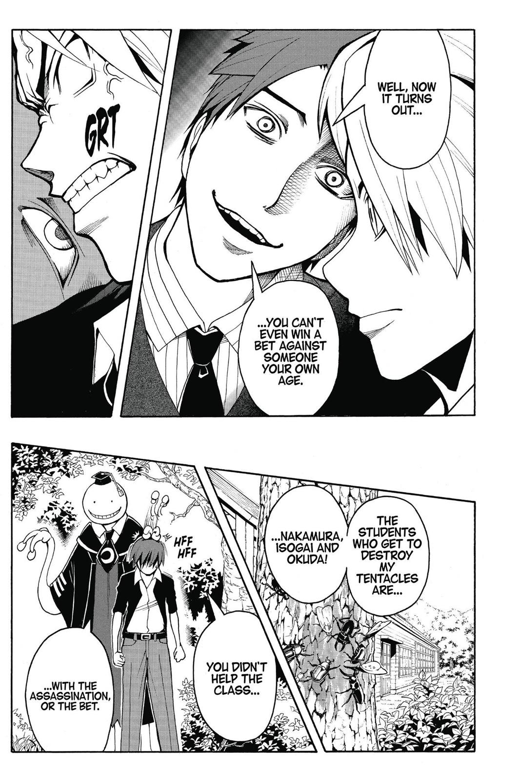 Assassination Classroom Chapter 54 - Page 13