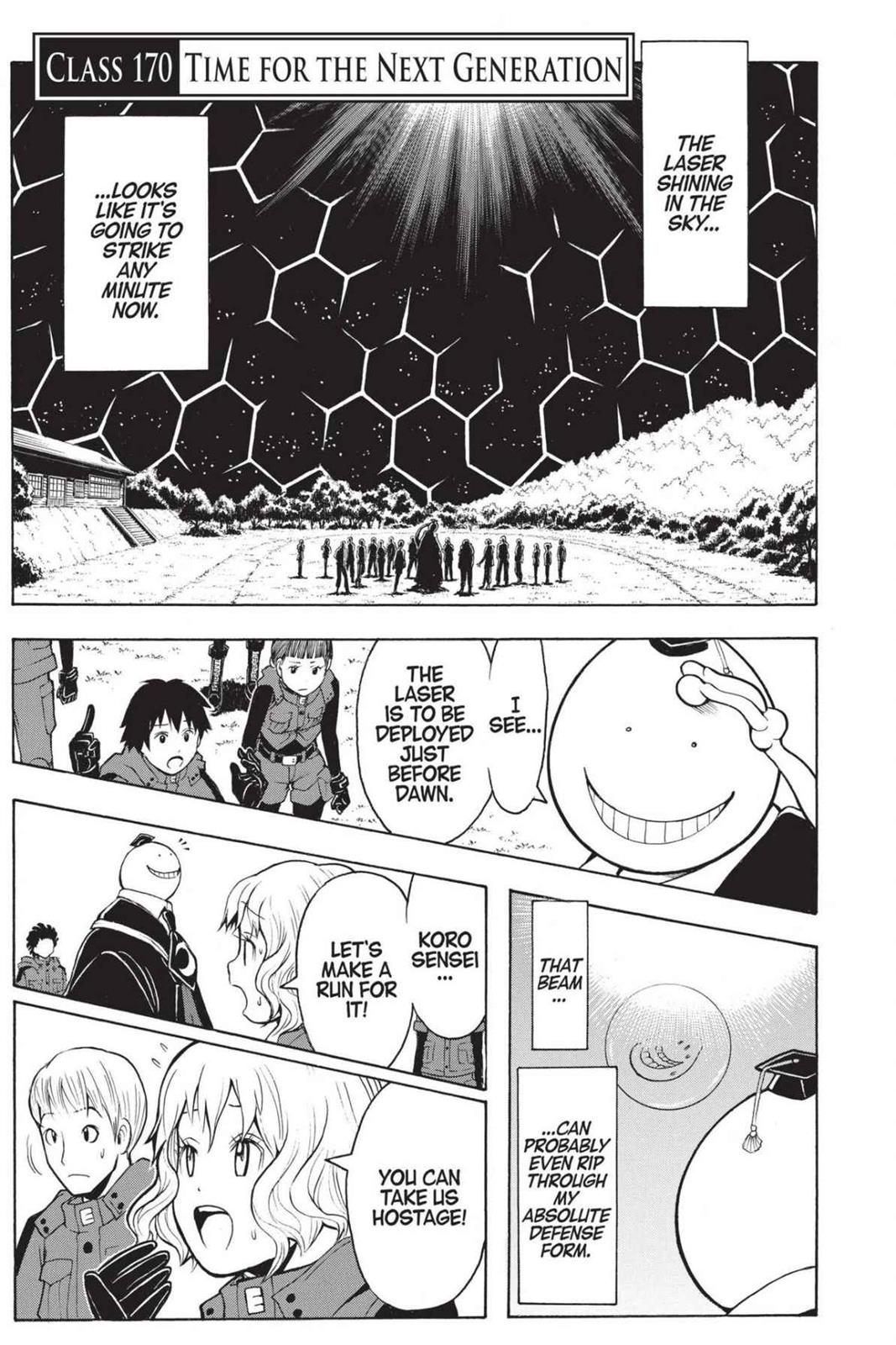 Assassination Classroom Chapter 170 - Page 5