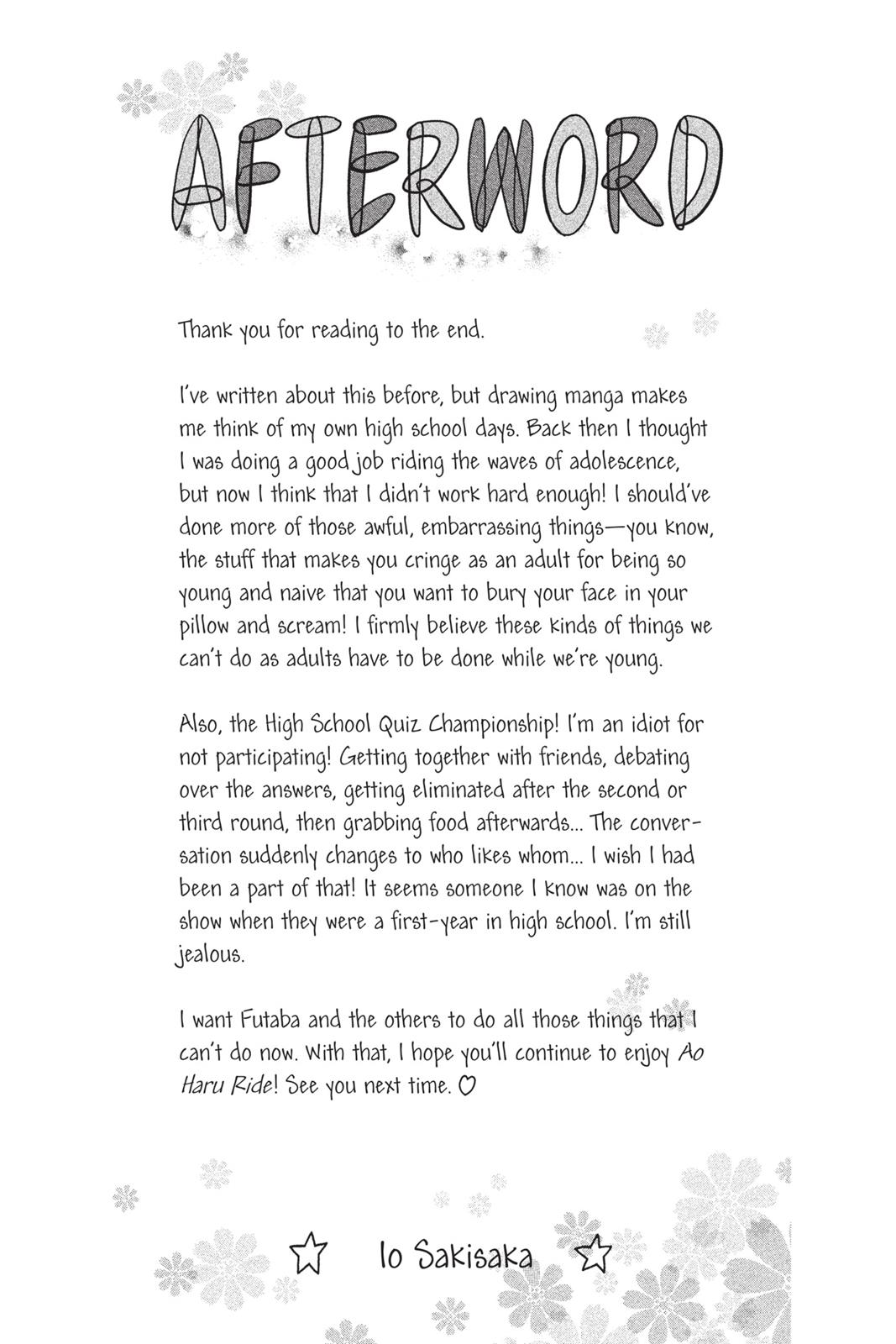 Ao Haru Ride Chapter 19 - Page 47