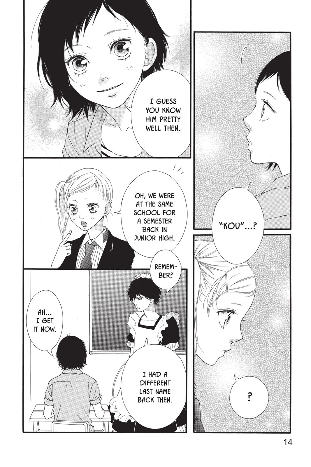 Ao Haru Ride Chapter 20 - Page 14