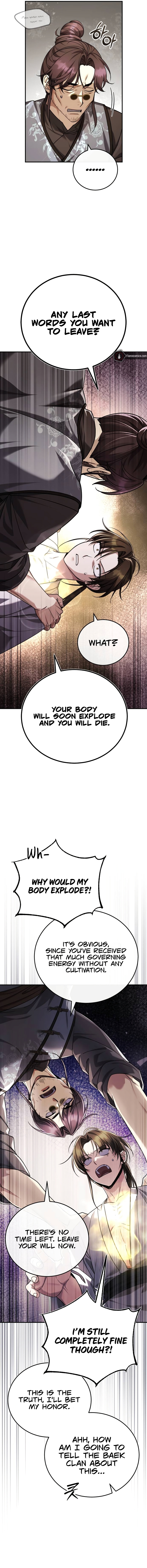 Baek Clan's Terminally ill Young Master Chapter 42 - Page 11