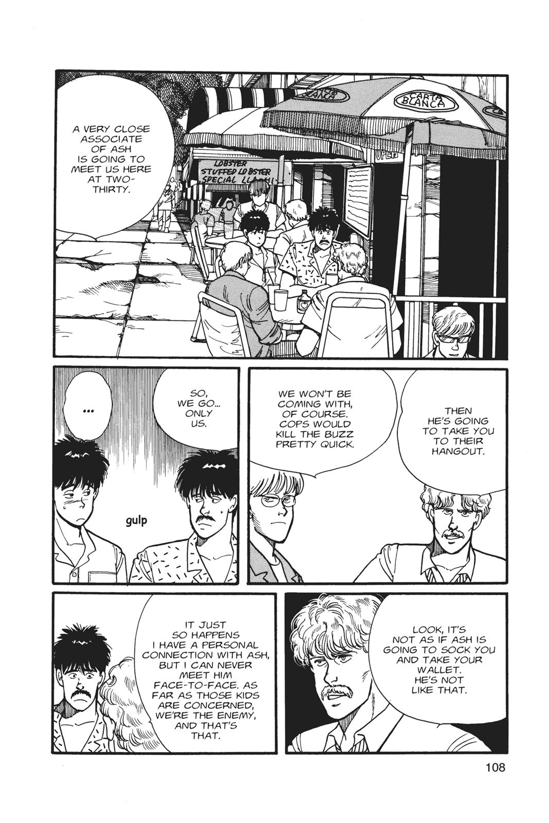 Banana Fish Chapter 1 - Page 108