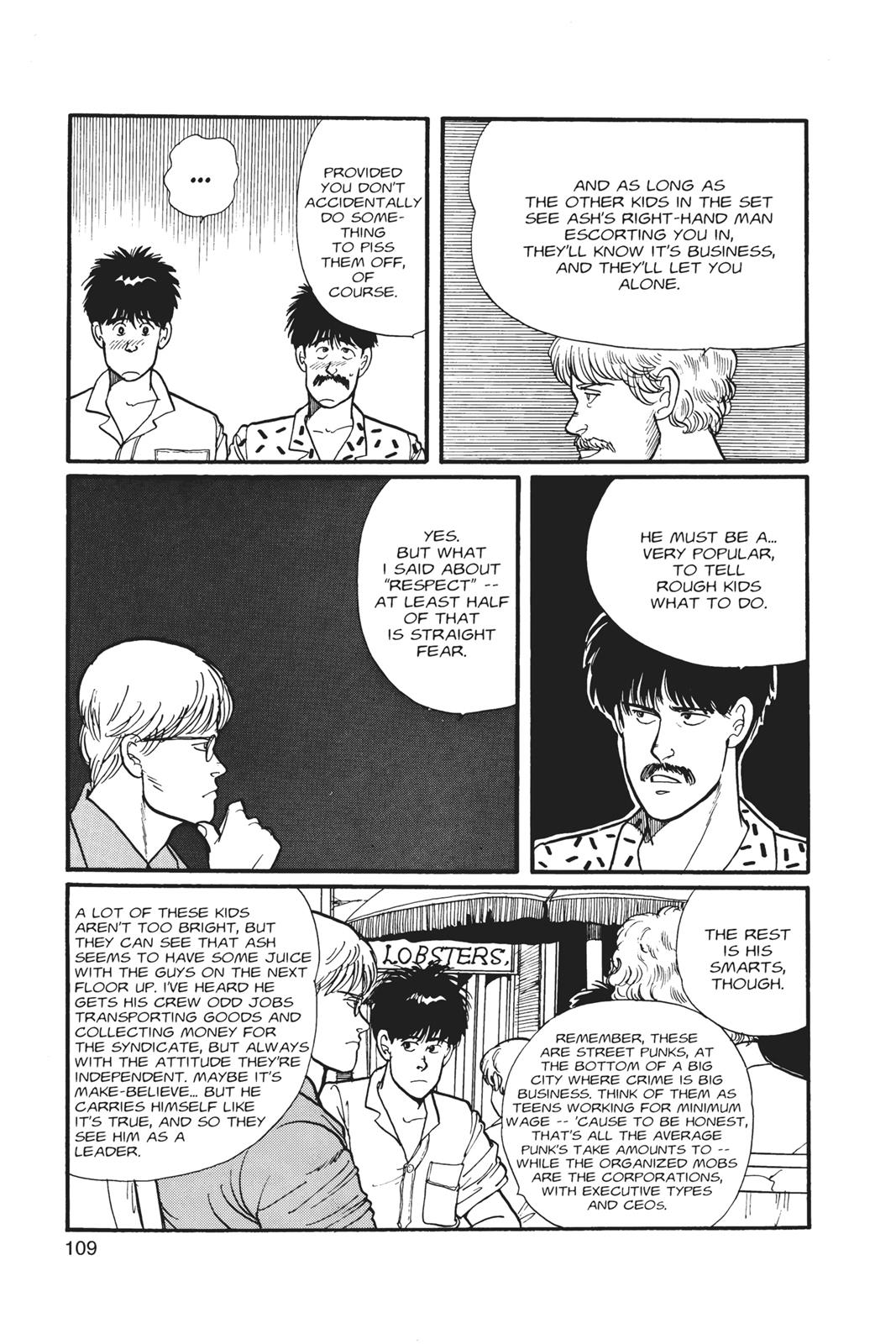 Banana Fish Chapter 1 - Page 109