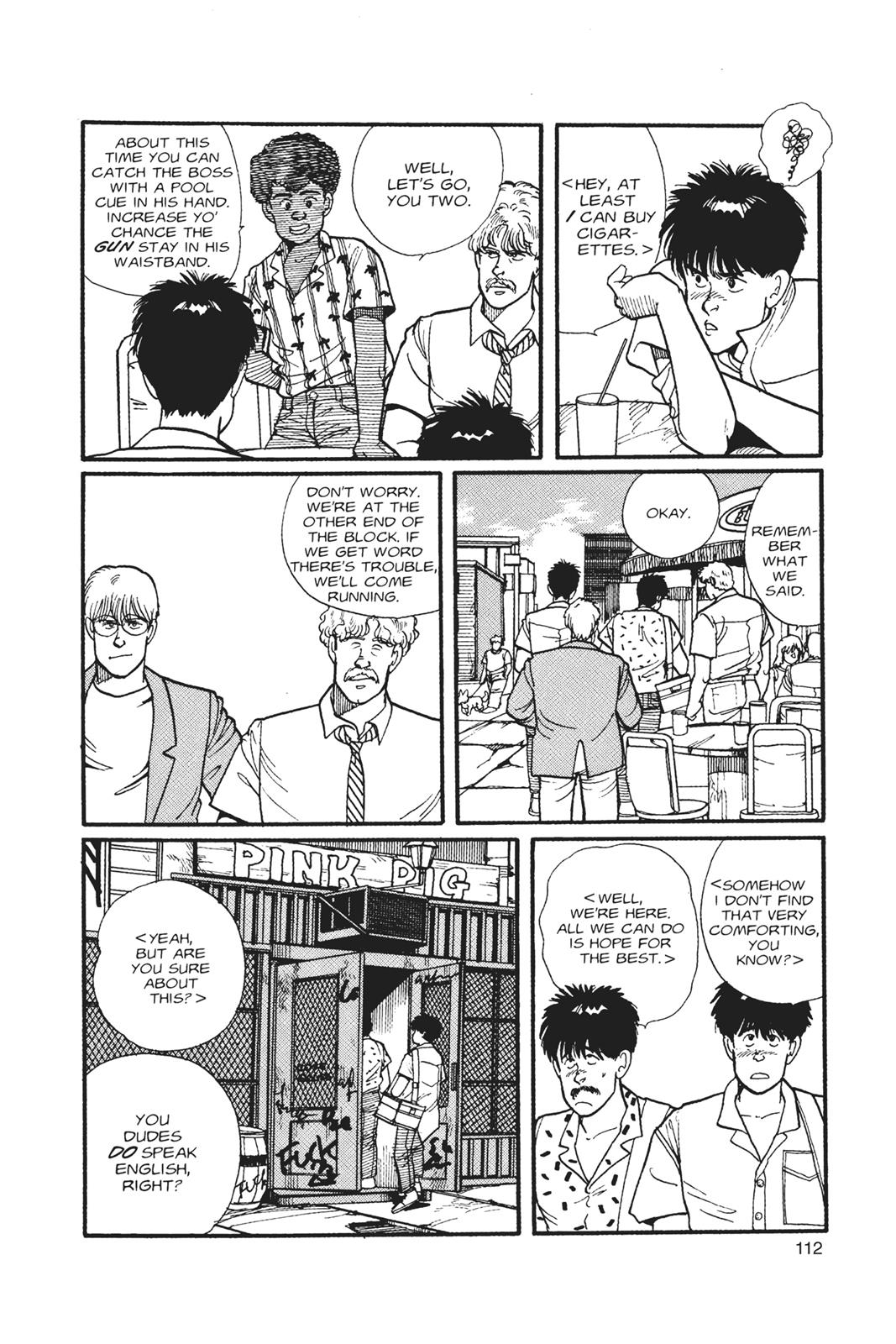 Banana Fish Chapter 1 - Page 112