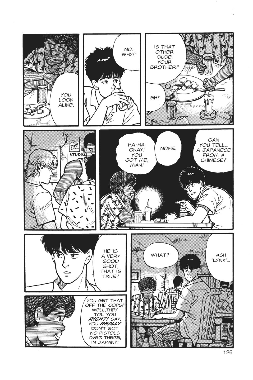 Banana Fish Chapter 1 - Page 126
