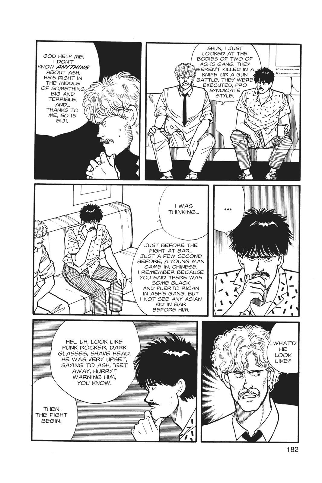 Banana Fish Chapter 1 - Page 182
