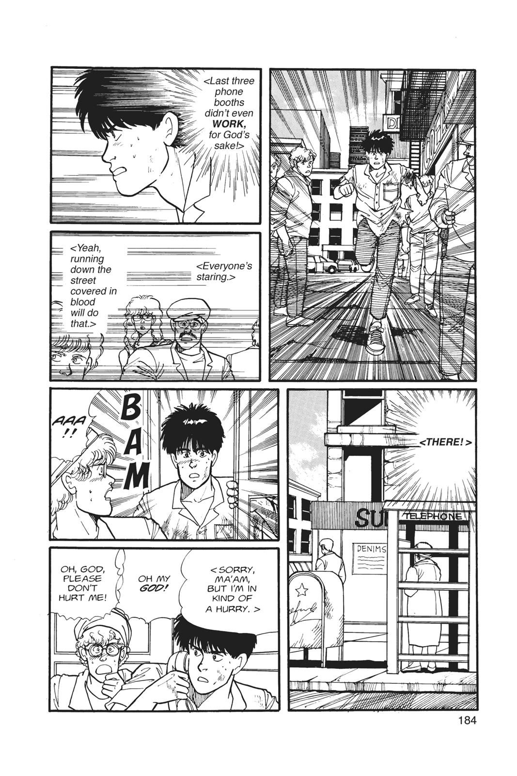 Banana Fish Chapter 1 - Page 184