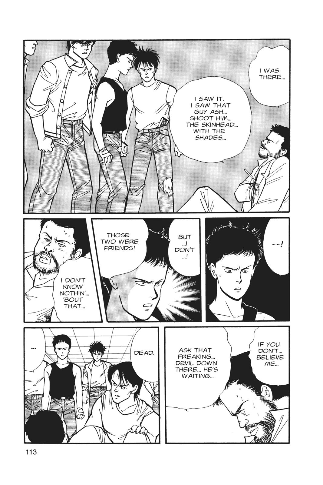 Banana Fish Chapter 6 - Page 114