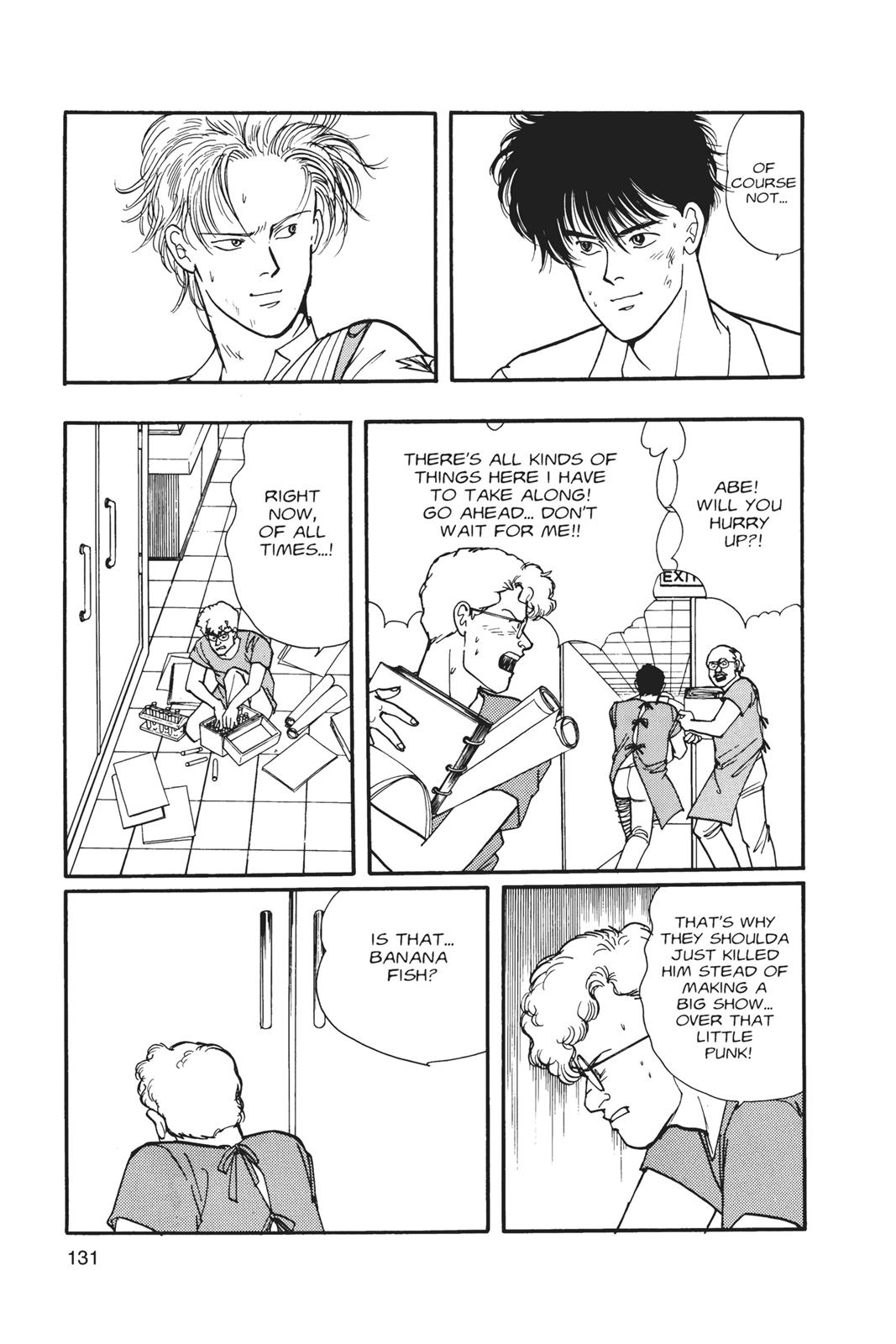 Banana Fish Chapter 6 - Page 132