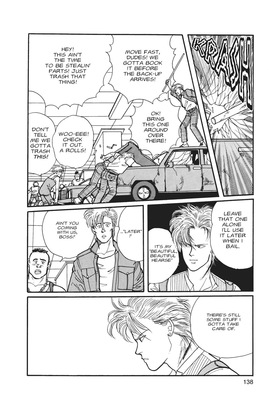 Banana Fish Chapter 6 - Page 139