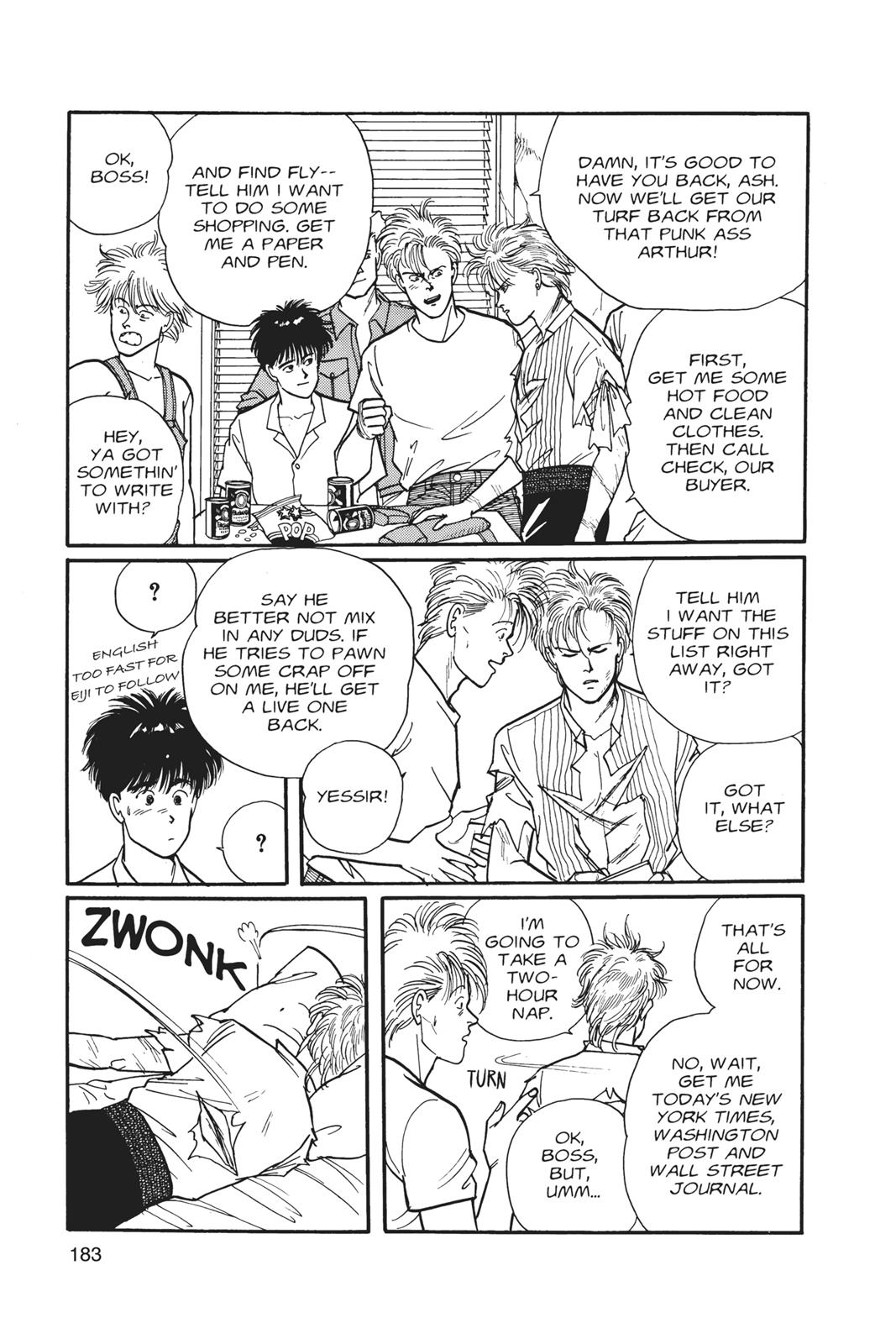 Banana Fish Chapter 6 - Page 183