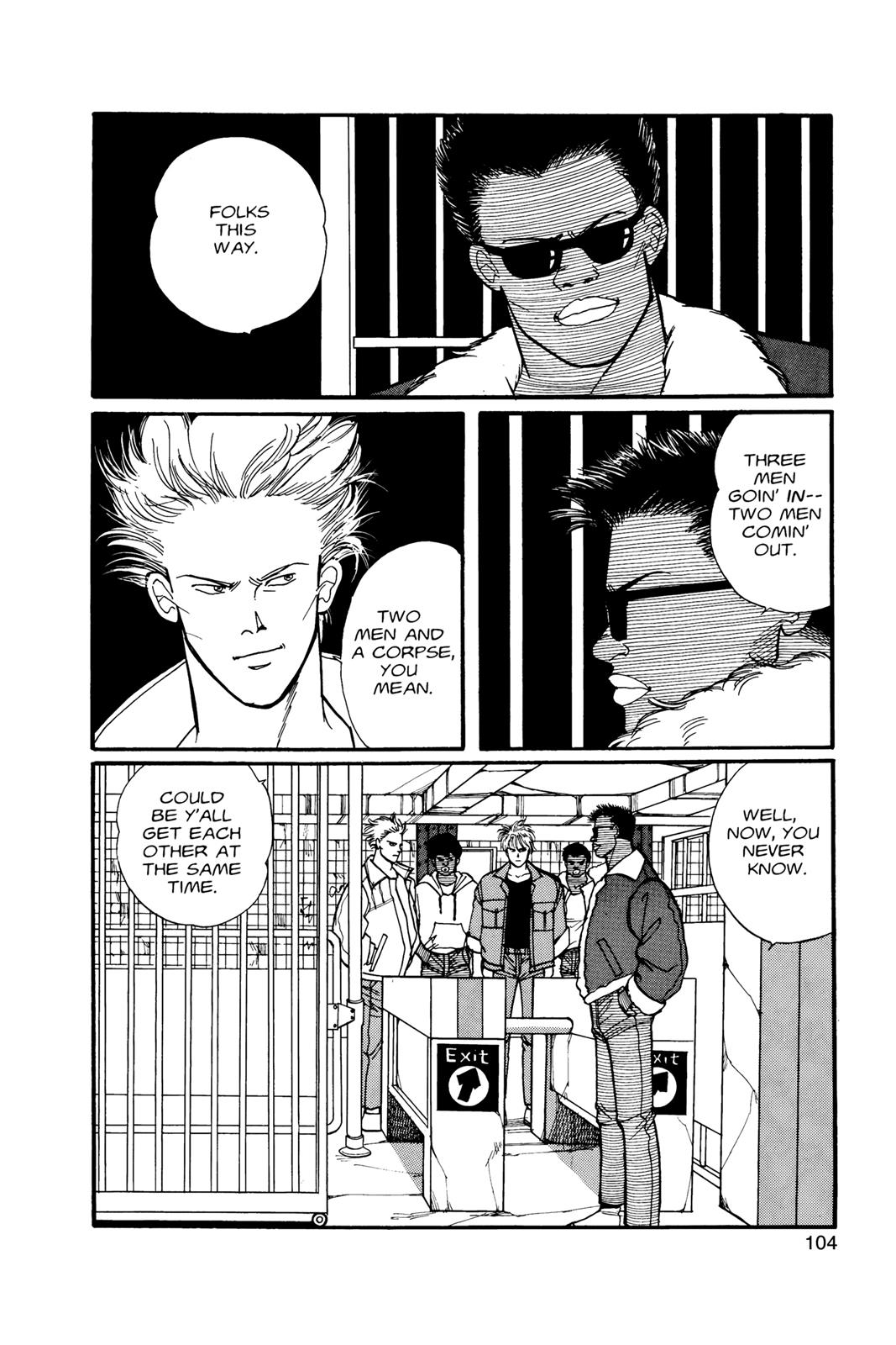 Banana Fish Chapter 8 - Page 104
