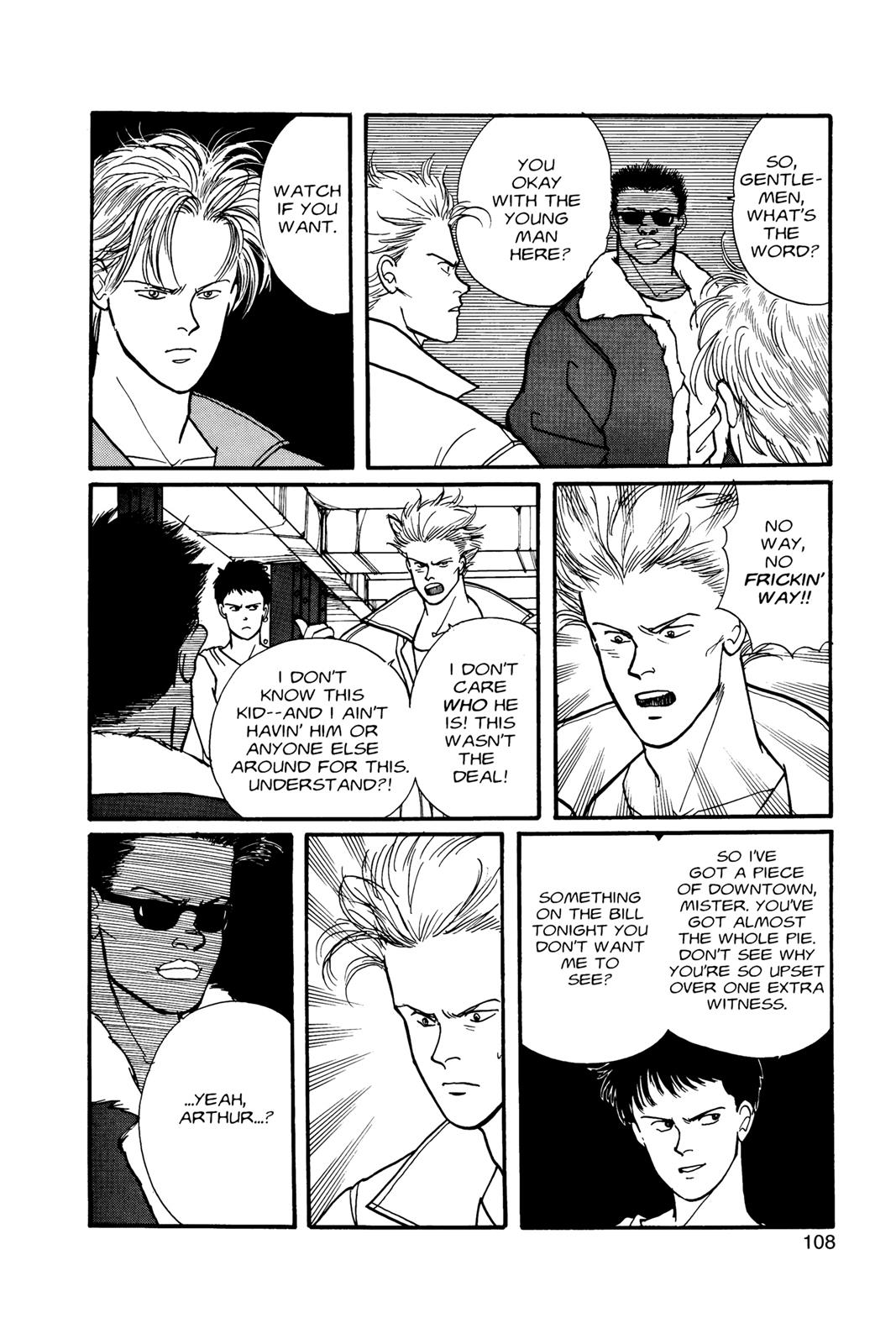 Banana Fish Chapter 8 - Page 108