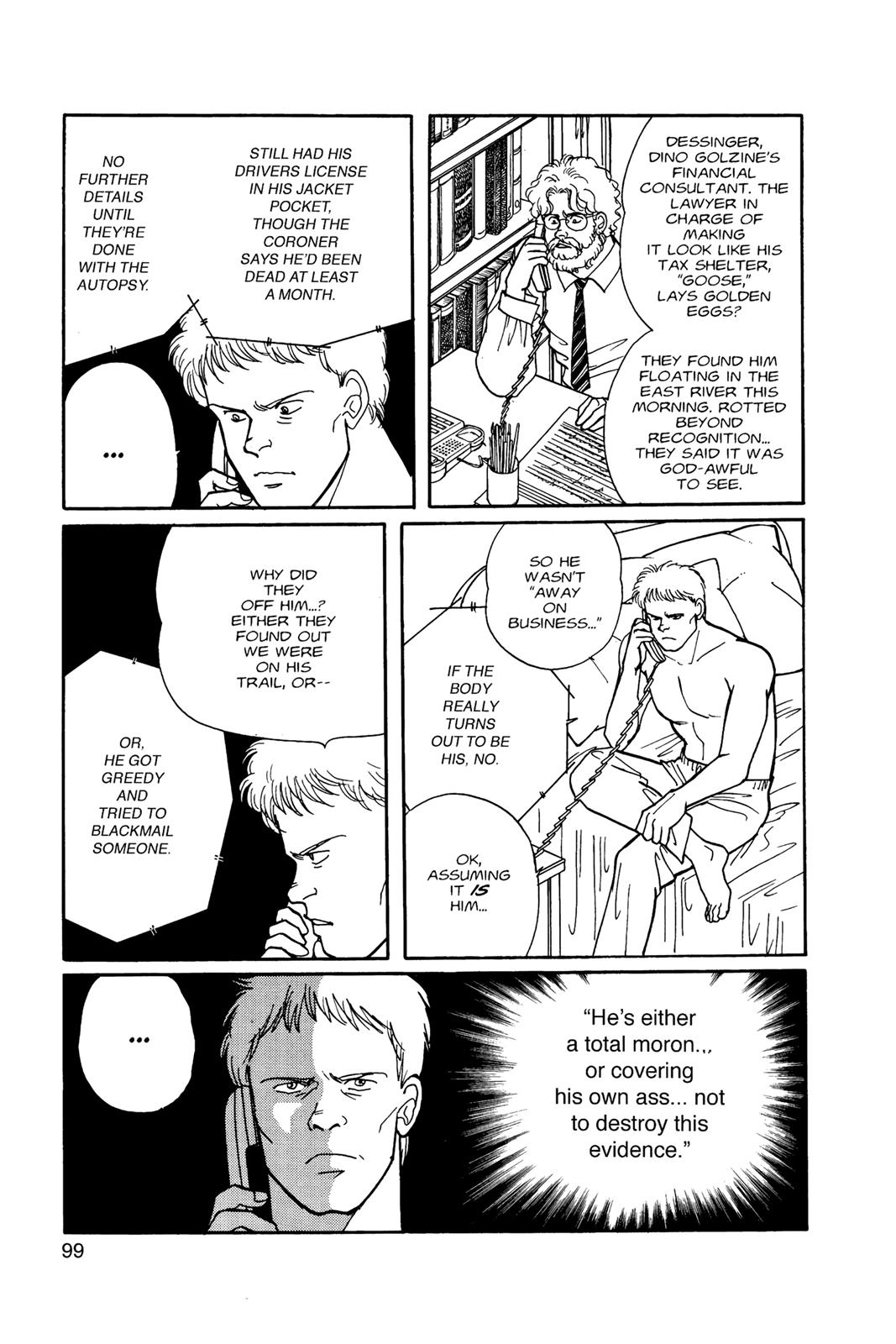 Banana Fish Chapter 9 - Page 100