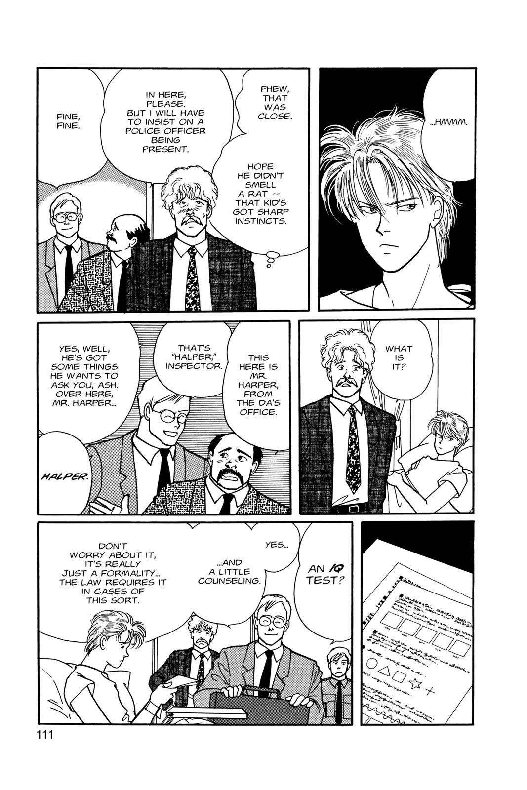 Banana Fish Chapter 9 - Page 112