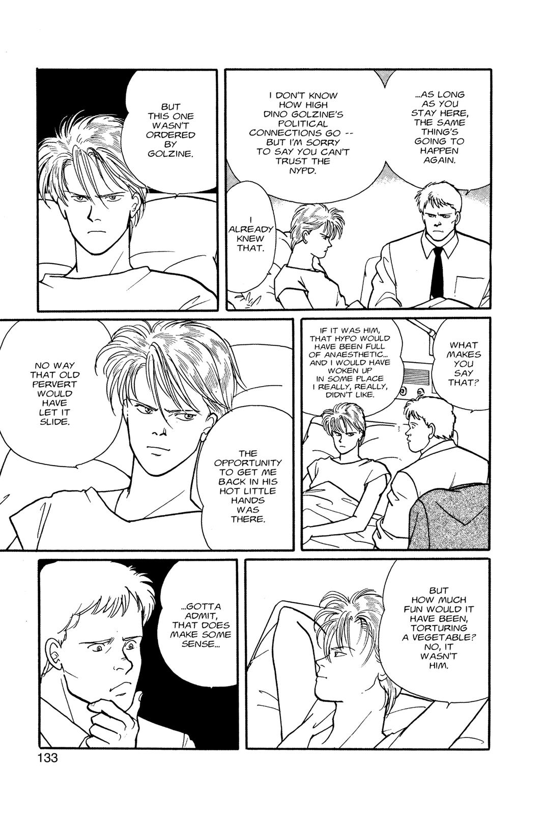 Banana Fish Chapter 9 - Page 134