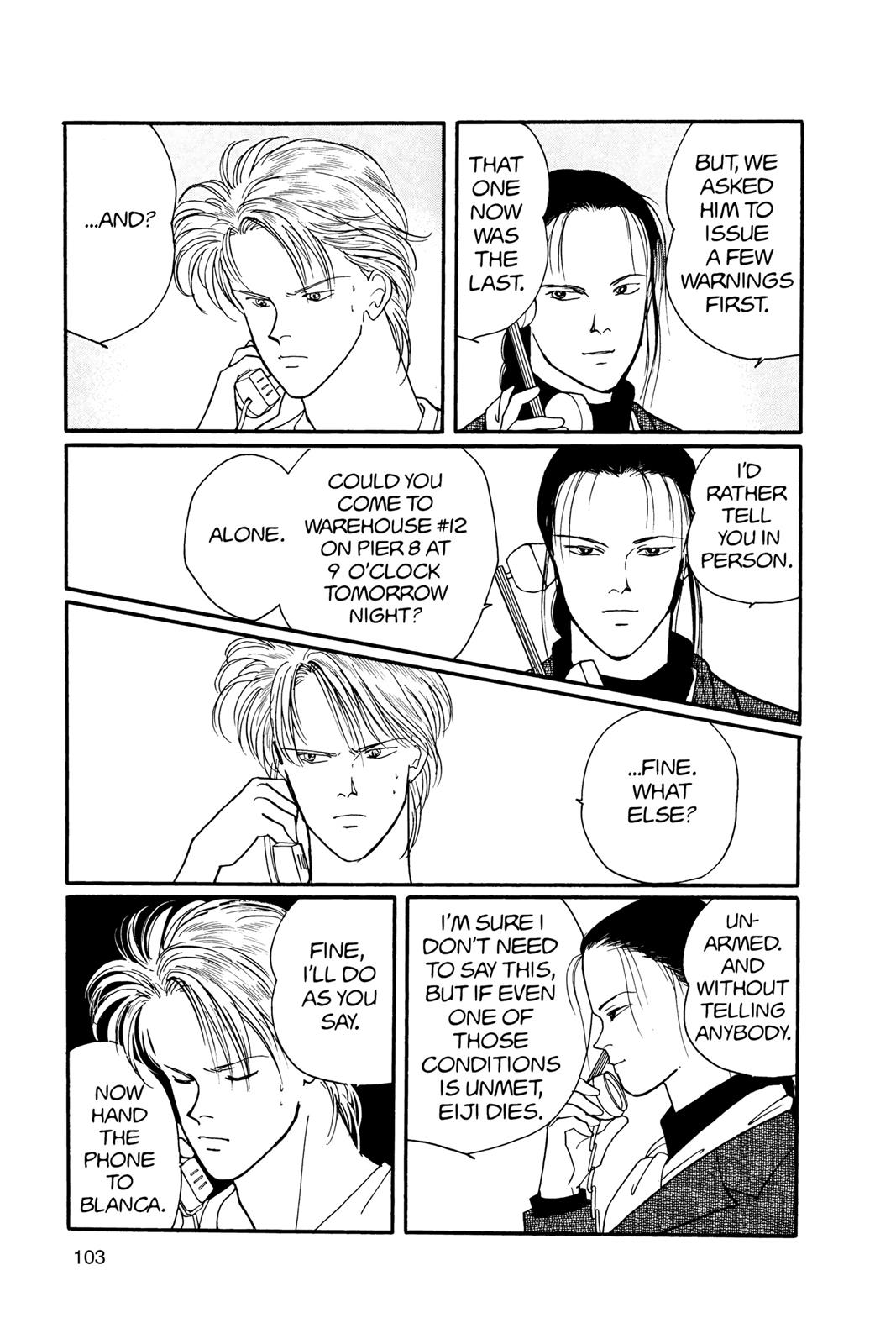 Banana Fish Chapter 12 - Page 104