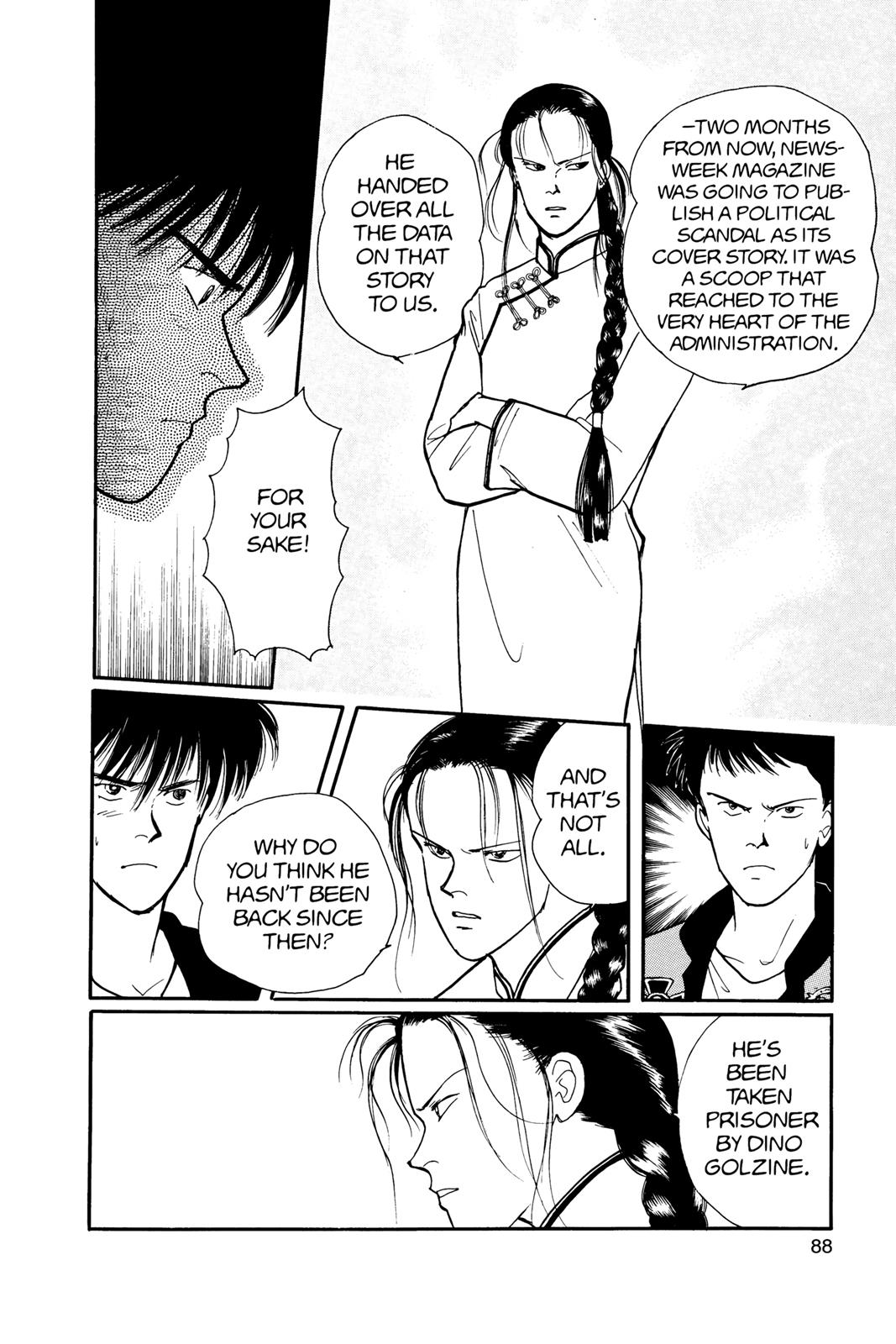 Banana Fish Chapter 13 - Page 89