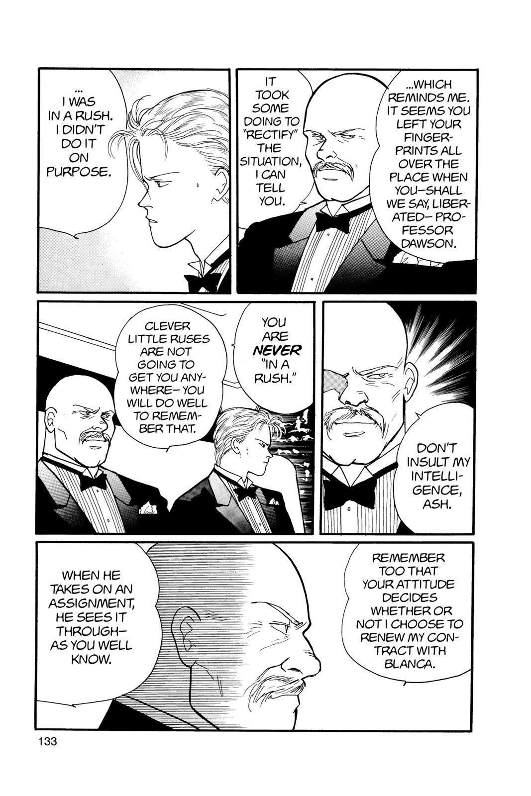 Banana Fish Chapter 13 - Page 134