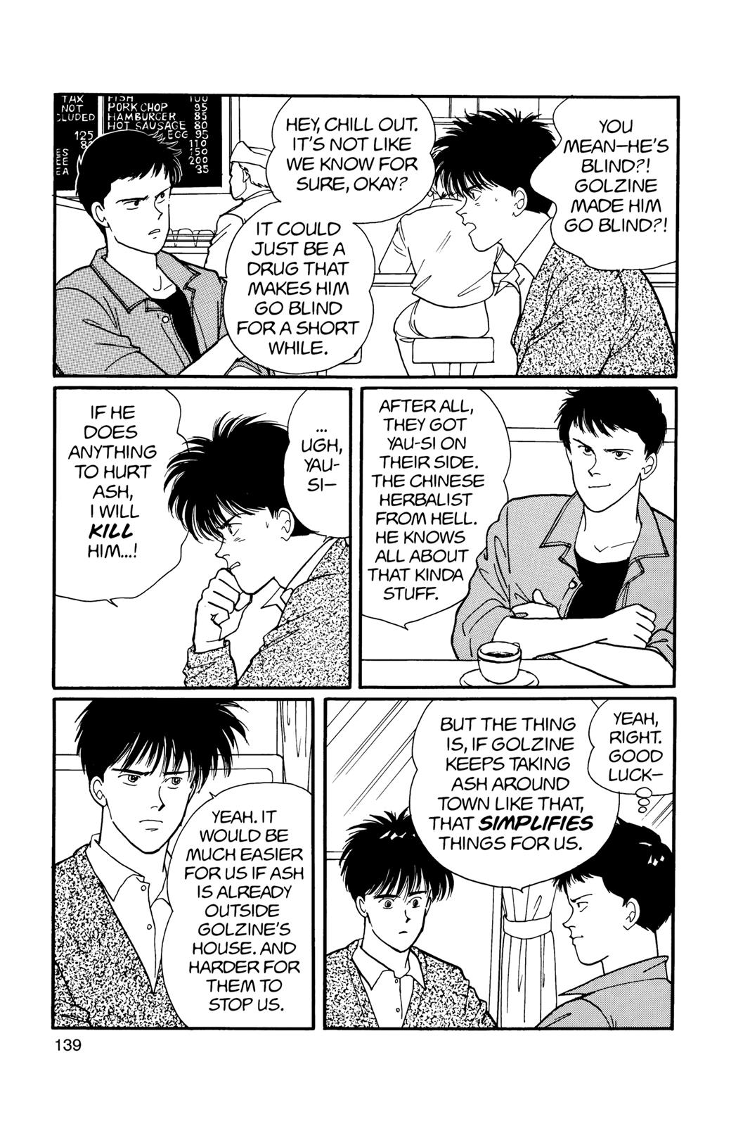 Banana Fish Chapter 13 - Page 140