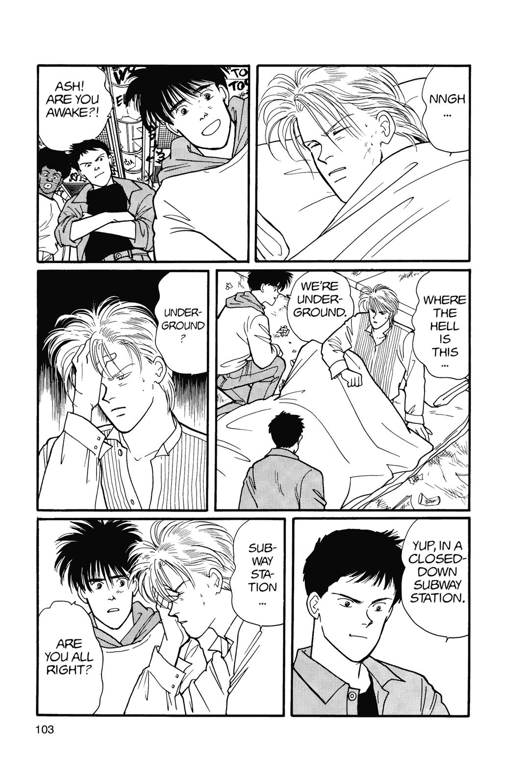Banana Fish Chapter 14 - Page 104