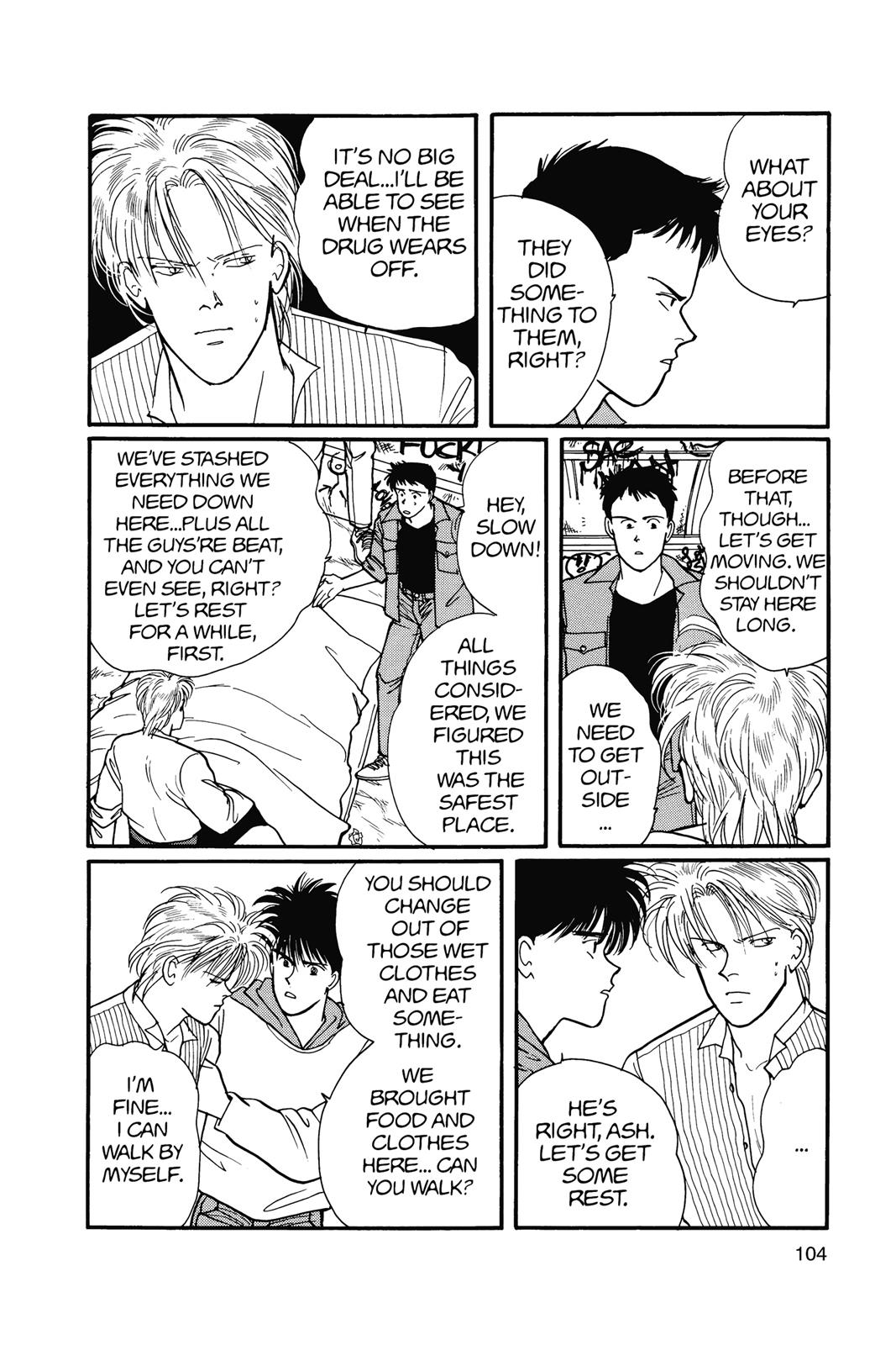 Banana Fish Chapter 14 - Page 105