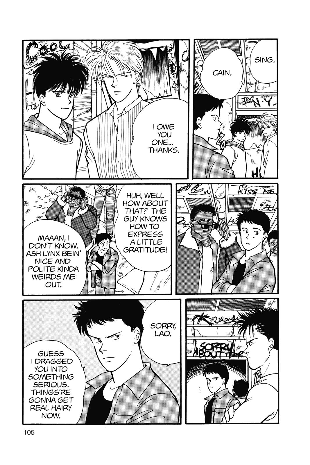 Banana Fish Chapter 14 - Page 106