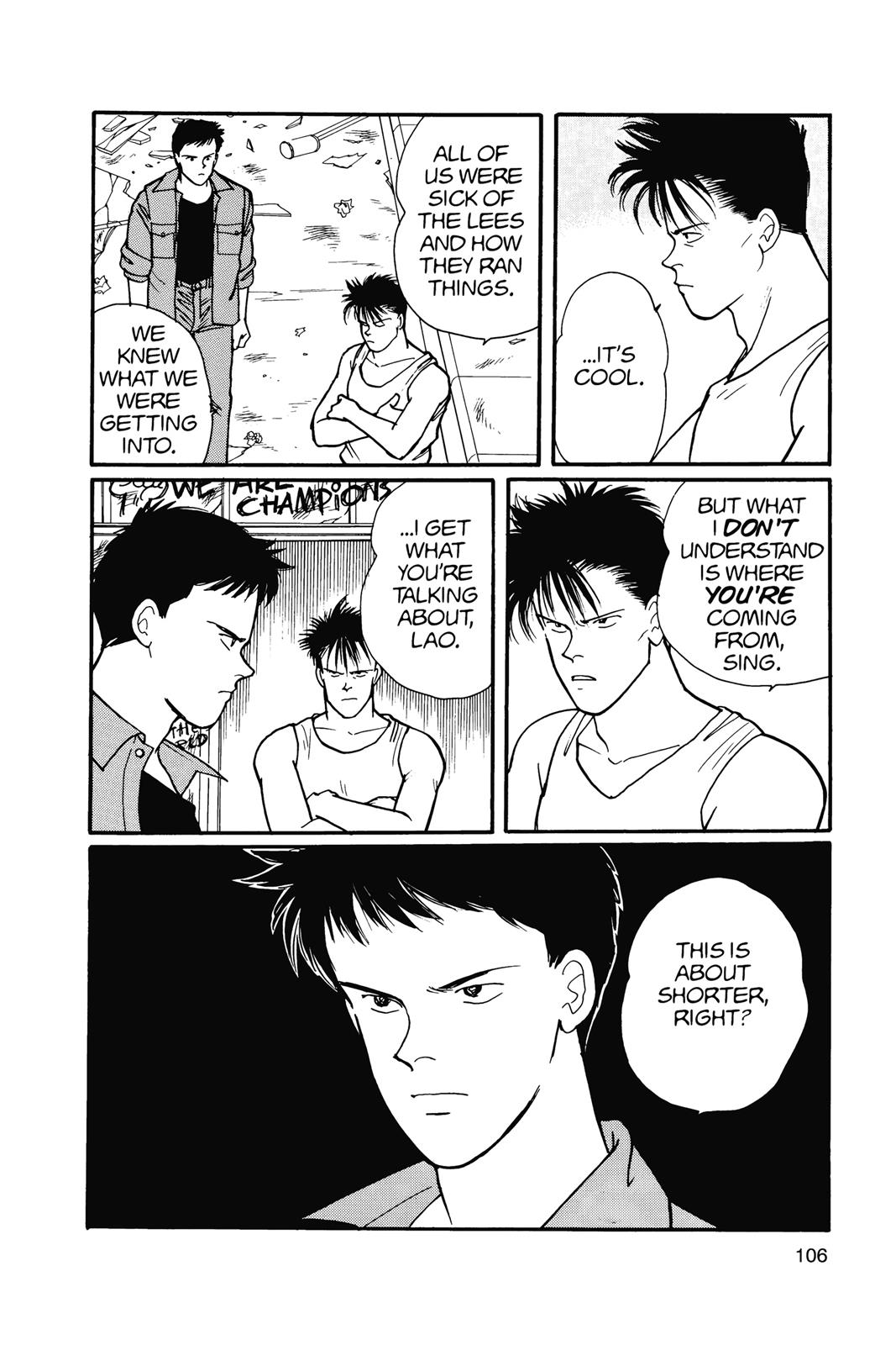 Banana Fish Chapter 14 - Page 107