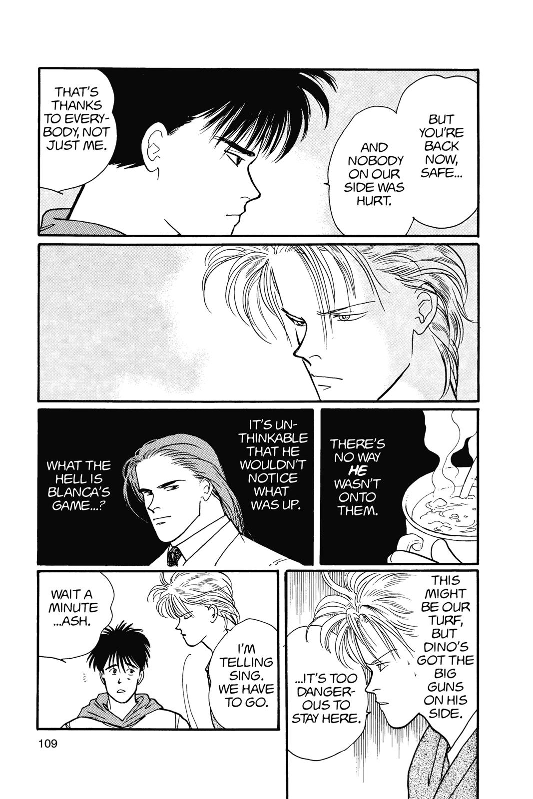 Banana Fish Chapter 14 - Page 110