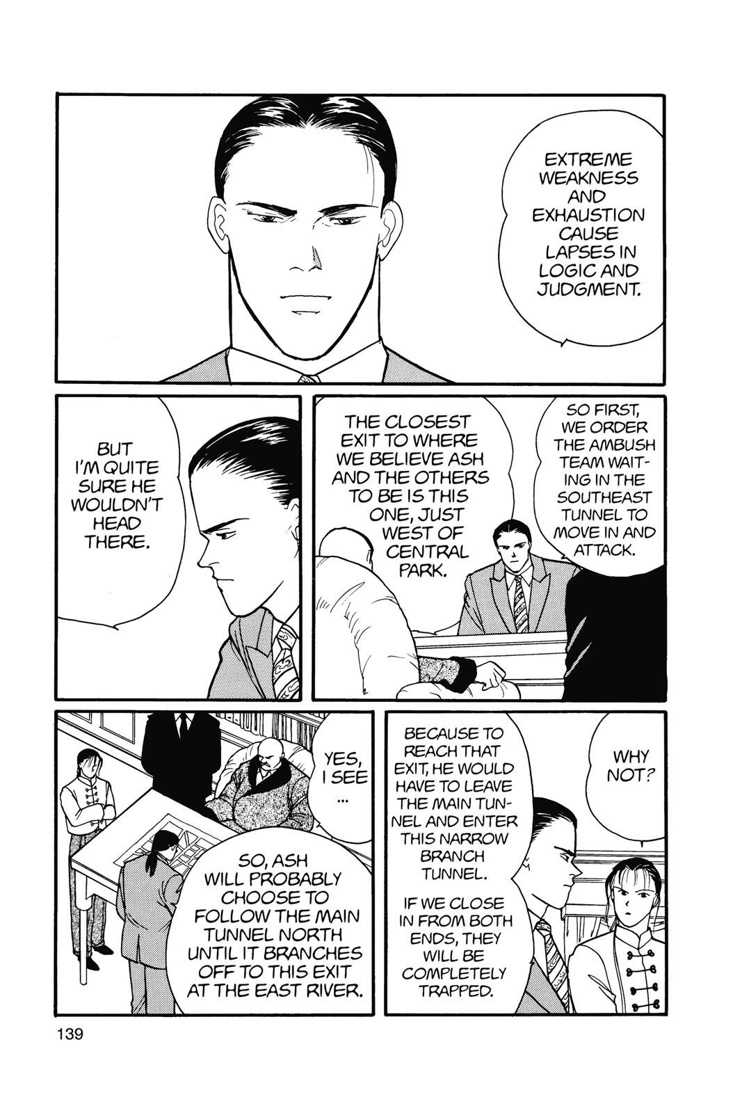 Banana Fish Chapter 14 - Page 140