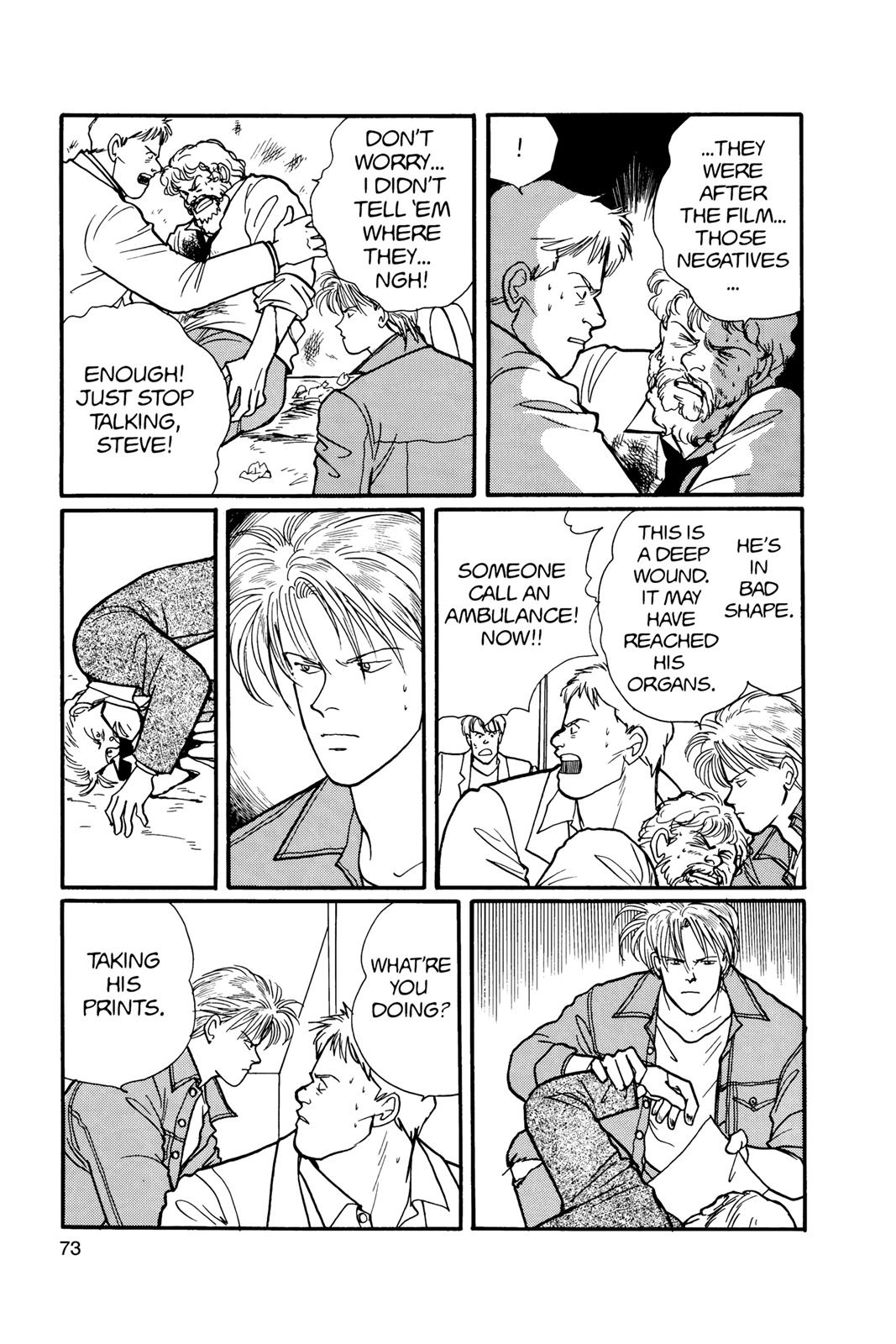 Banana Fish Chapter 16 - Page 74