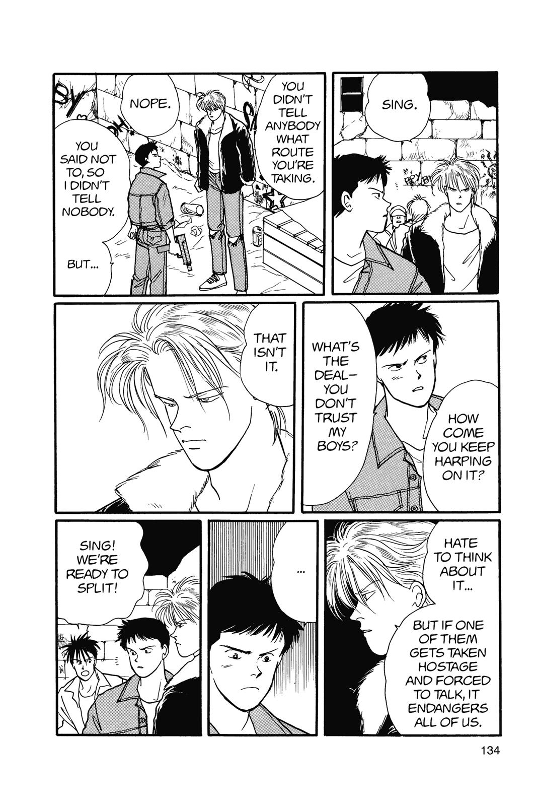 Banana Fish Chapter 16 - Page 135