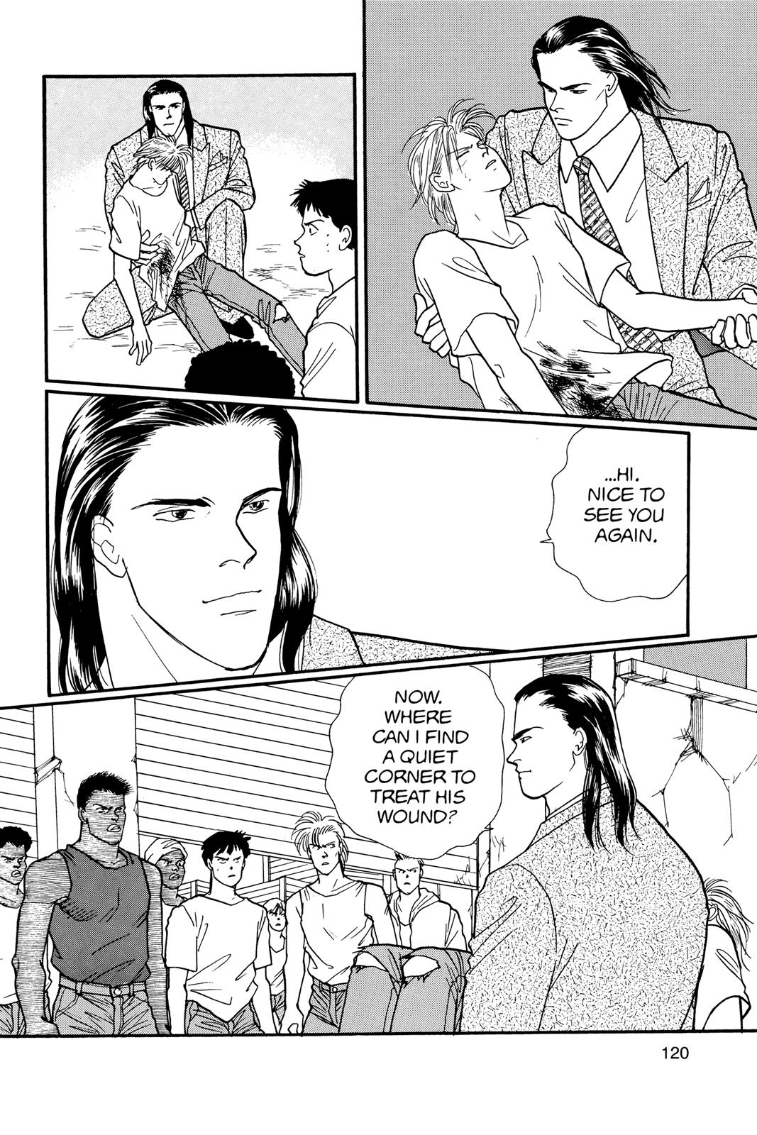 Banana Fish Chapter 17 - Page 121