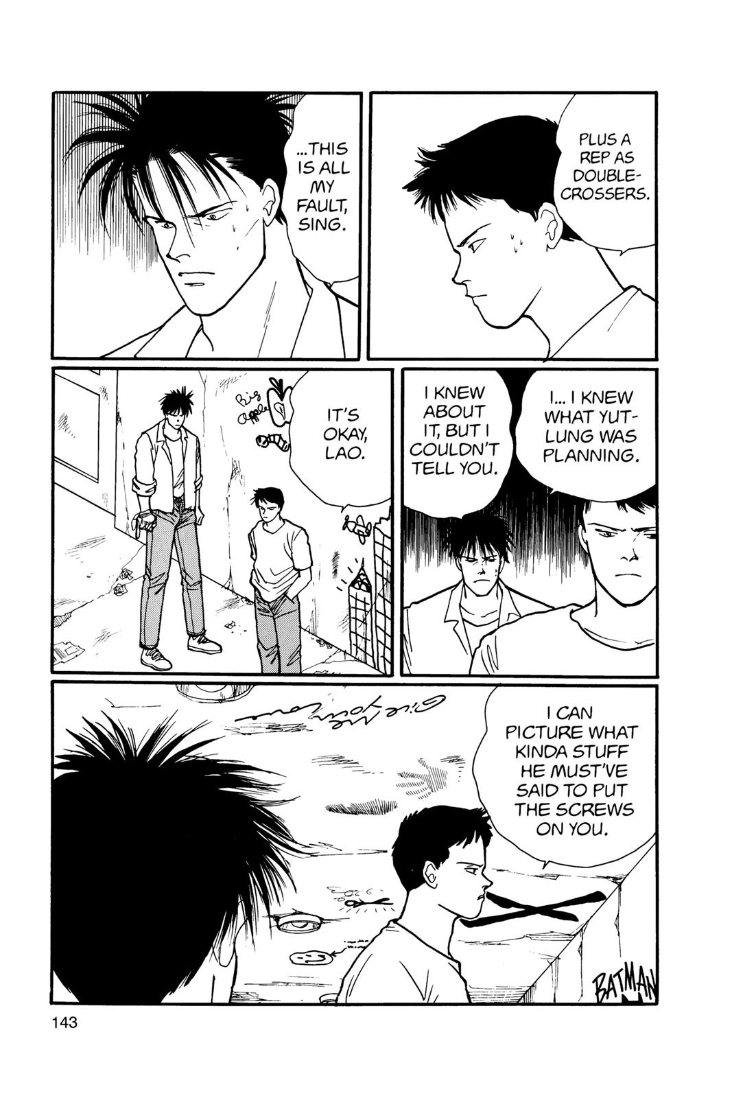Banana Fish Chapter 17 - Page 144